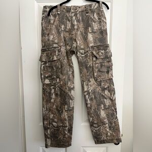 Hollister Men's Brown Camouflage Cargo Pants